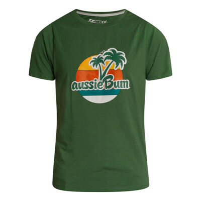 aussieBum Designer Tee Hyams Green T_Shirt M