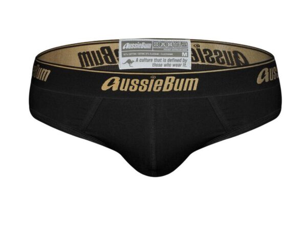 aussieBum CottonSoft Ony Black Brief M