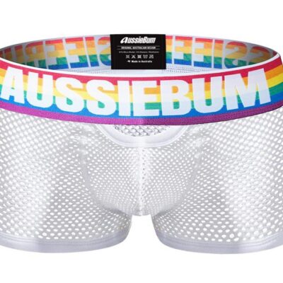 aussieBum Pride Mesh White Hipster