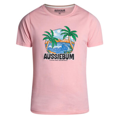 aussieBum Designer Tee Flamingo Palms T_Shirt M