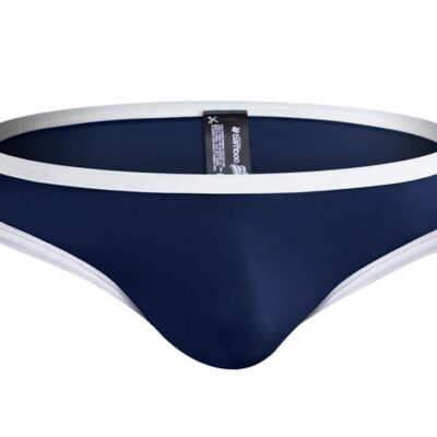 aussieBum TeeBall Navy White-White Brief