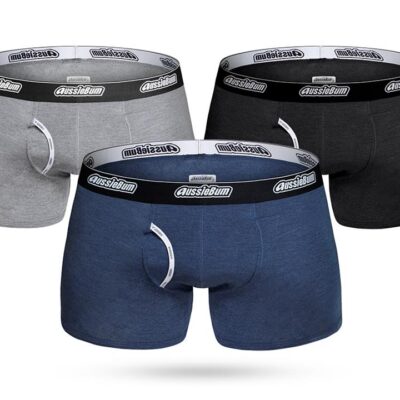 aussieBum Essential Bamboo 3pk Marle Hip