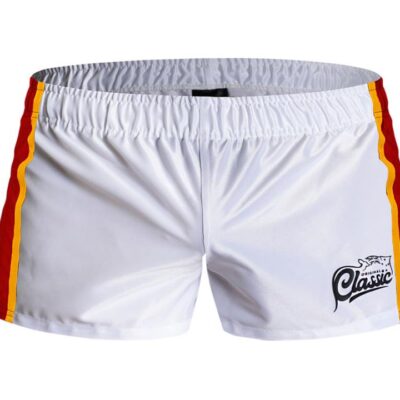 Rugby Blitz White Shorts XL