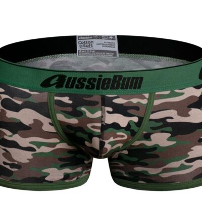 CottonSoft Camo Green Hipster S