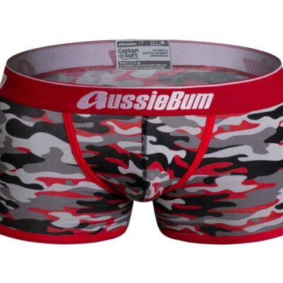 CottonSoft Camo Red Hipster XL