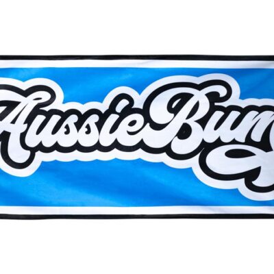 Towel Black Blue Towel No Size