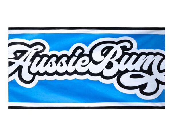 Towel Black Blue Towel No Size