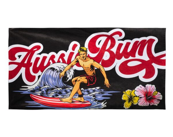 Towel Surfer Black Towel No Size