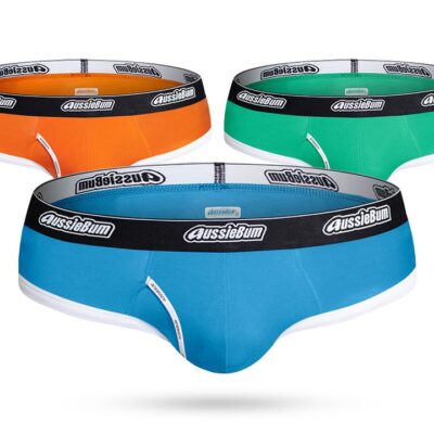 Essential Bamboo 3Pk Brights Brief S