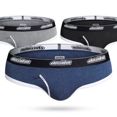 Essential Bamboo 3pk Marle Brief S