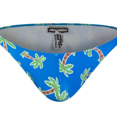 HIGH RISE Palmtree Swimwear XL