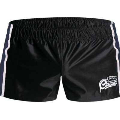Rugby Blitz Black Navy Shorts M