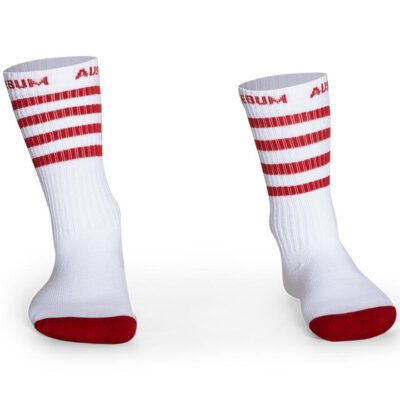 Rugby Socks White Sock L-XL