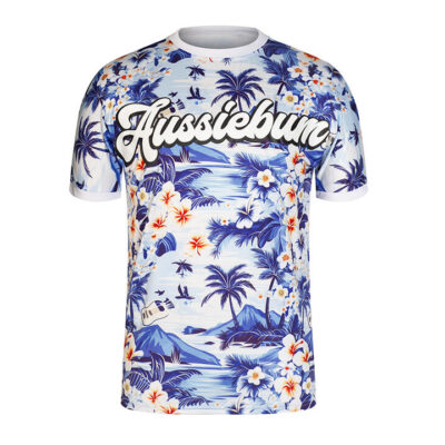 Sunny Jam Tee Blue Tshirt XL