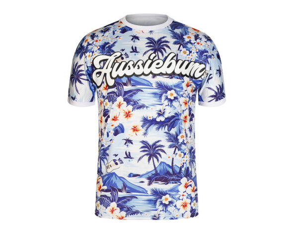 Sunny Jam Tee Blue Tshirt XL