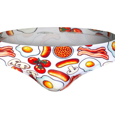 Foodie White Brief L