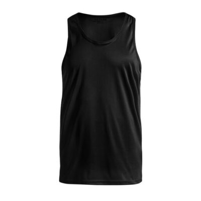 NZLC Force Black Singlet M