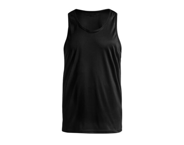 NZLC Force Black Singlet S