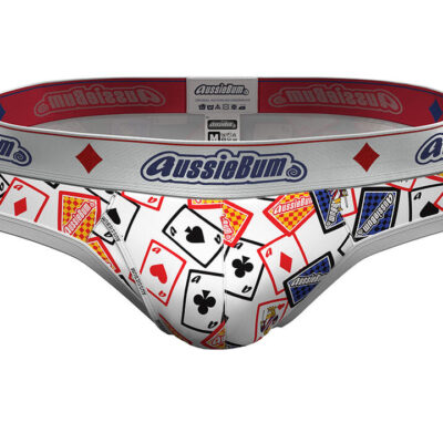 Aces White Brief XL