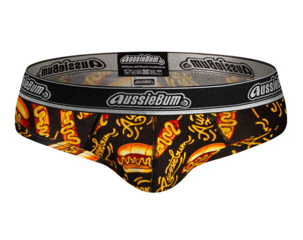 WonderJock 2.0 HotDogg Black Brief XL