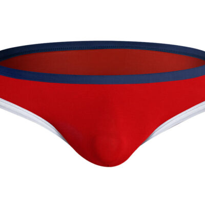 TeeBall Red Navy White Brief M