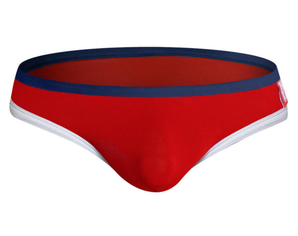 TeeBall Red Navy White Brief XXL