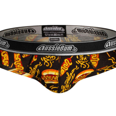 WonderJock 2.0 HotDogg Black Brief S