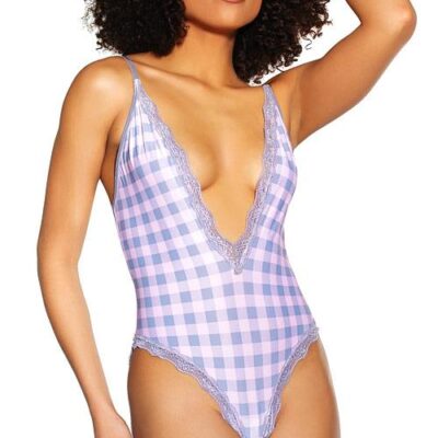 Coquette Check You Later Plunging Teddy