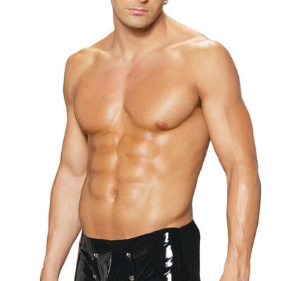 Elegant Moments Vixen Mens Vinyl Shorts