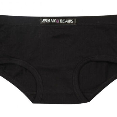Frank and Beans – Women's – Boyleg Panties – Black – Medium