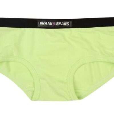 Frank and Beans – Women's – Boyleg Panties – Green – Large