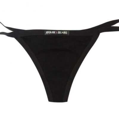 Frank and Beans – Women's – G String Cotton – Black – Medium