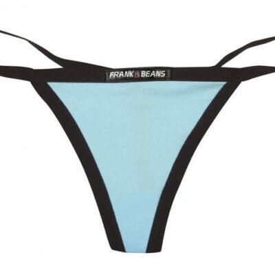 Frank and Beans – Women's – G String Cotton – Blue – XXL