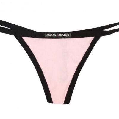 Frank and Beans – Women's – G String Cotton – Light Pink – Large