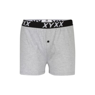 Frank and Beans – Men's – Men Boxer Shorts – Grey – Medium