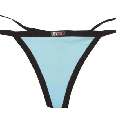Frank and Beans – Women's – G String – Blue – XXL