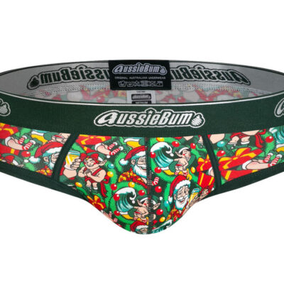 NaughtyandNice Green Brief L Green Underwear NaughtyandNice Green Brief L