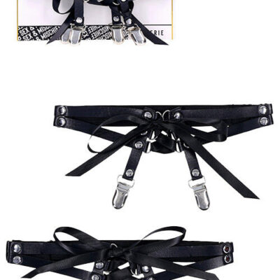 Sex & Mischief Laced Up Corset Garters